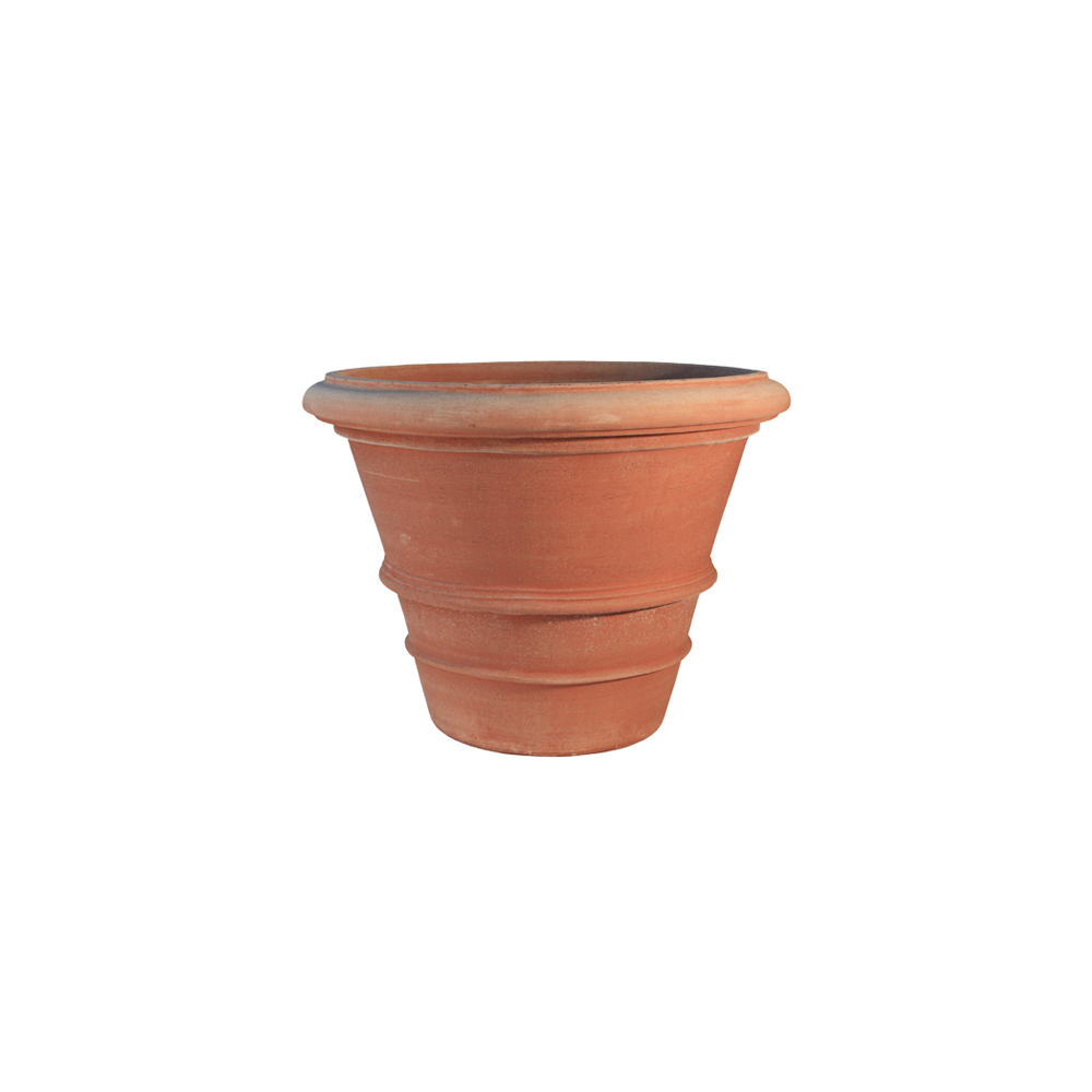 Smooth Impruneta Terracotta Vase