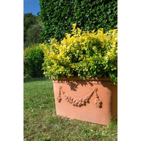 Ovale Festonato in Terracotta d'Impruneta 2