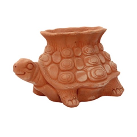 Tartaruga Aperta in Terracotta