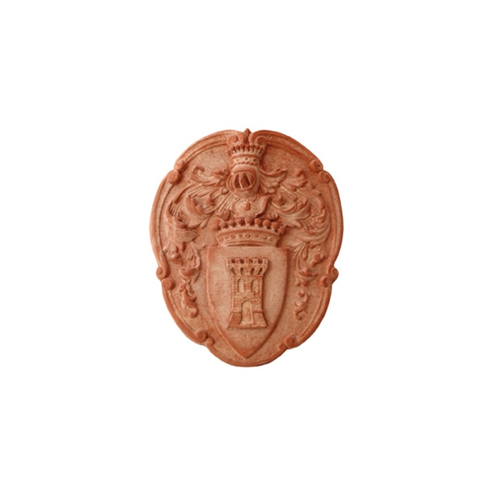 Stemma con Torre in Terracotta