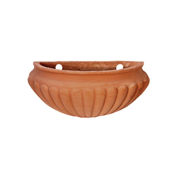 Tasca a Parate Baccellata Terracotta