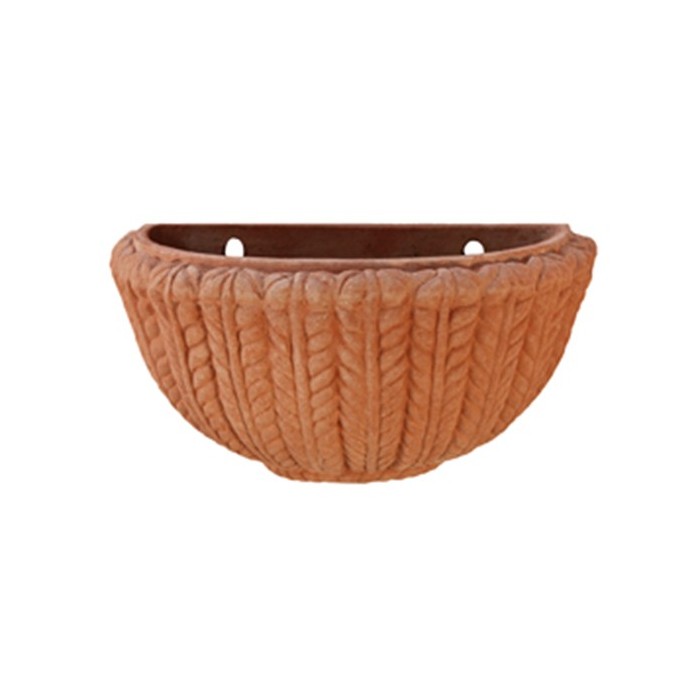 Tasca a Parete Intrecciata in Terracotta