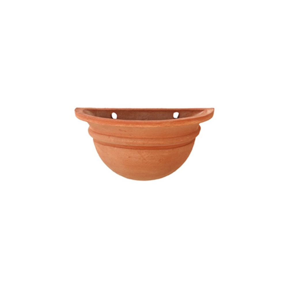 Smooth Wall Pocket in Terracotta