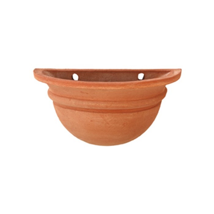 Tasca Liscia a Parete in Terracotta