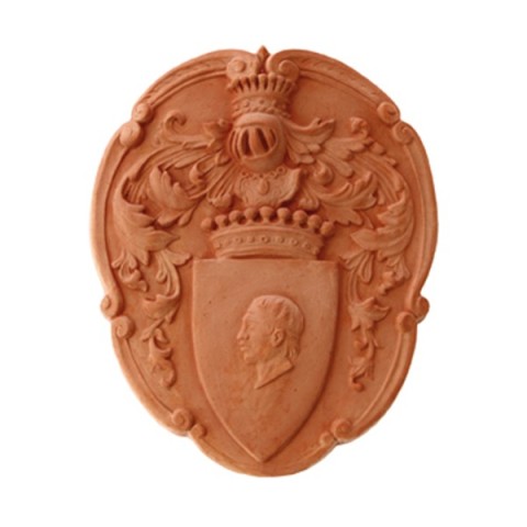 Stemma Pucci in Terracotta