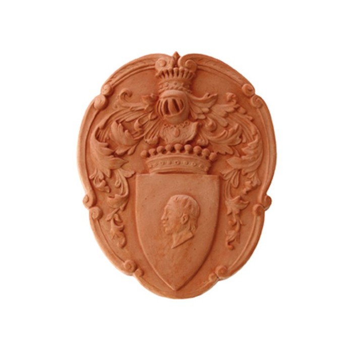 Stemma Pucci in Terracotta