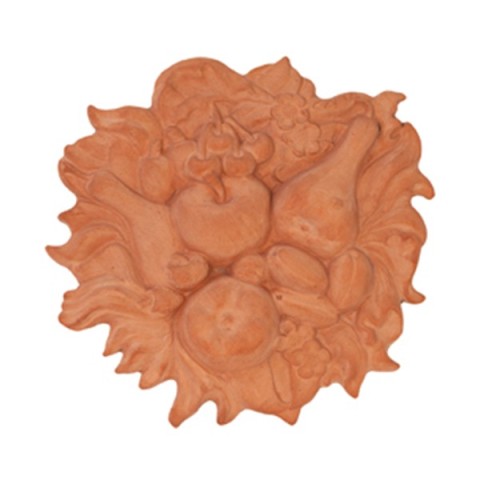 Pannello Frutta Primavera in Terracotta