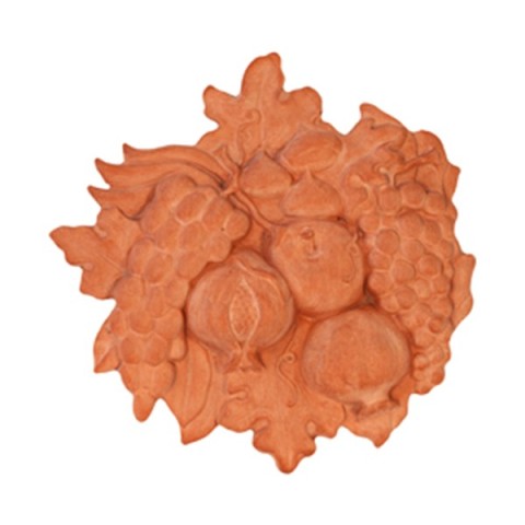 Pannello Frutta Autunno in Terracotta