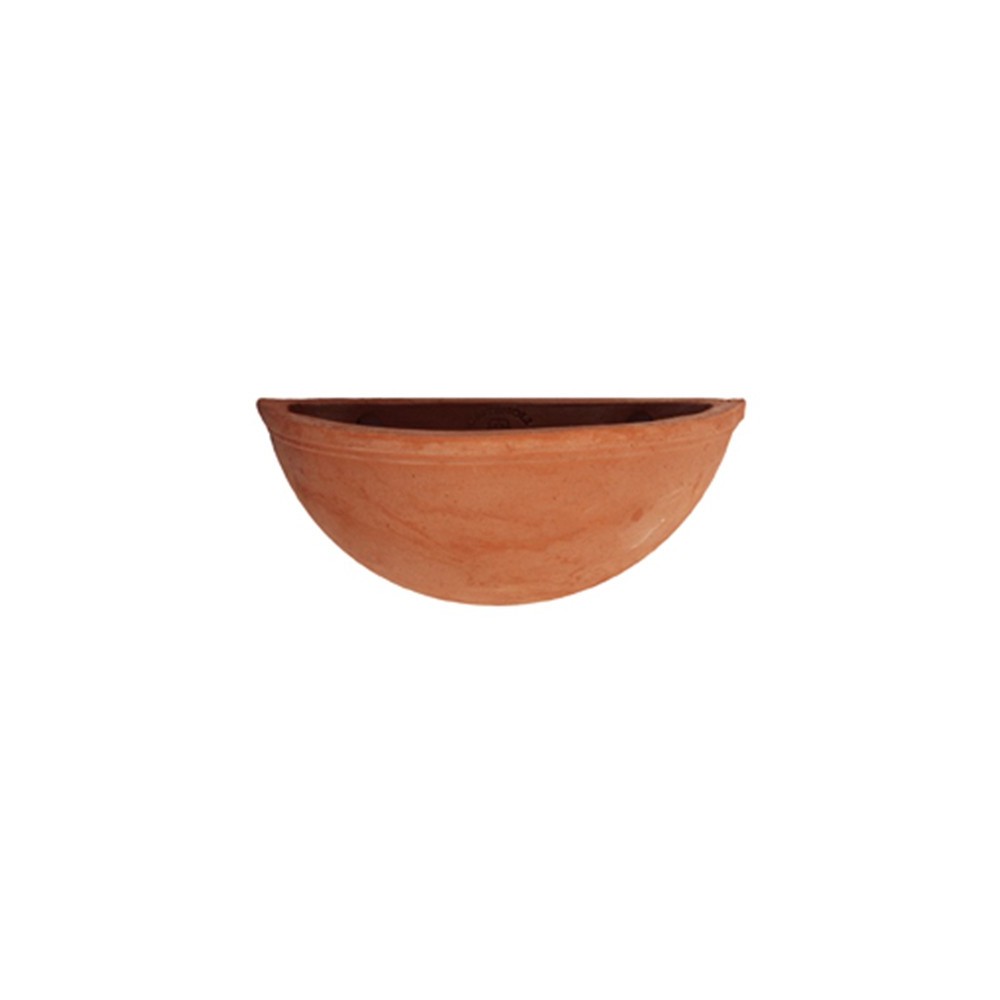 Smooth Wall Pocket in Terracotta
