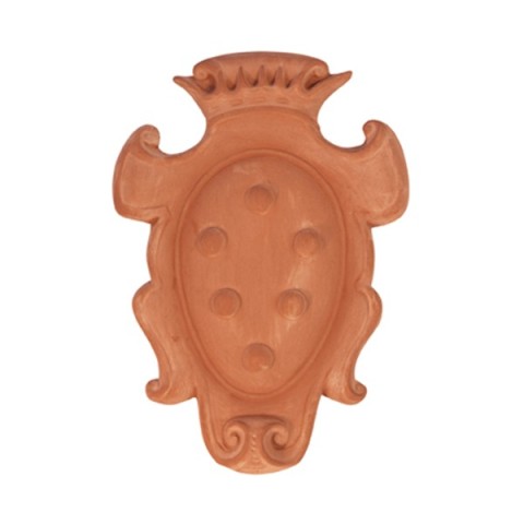 Medici Family Crest in Terracotta