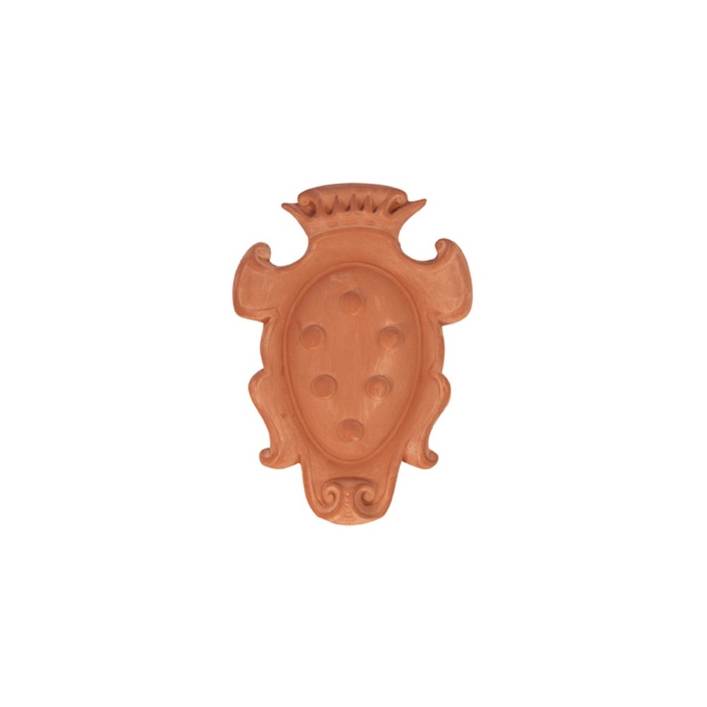 Medici Family Crest in Terracotta
