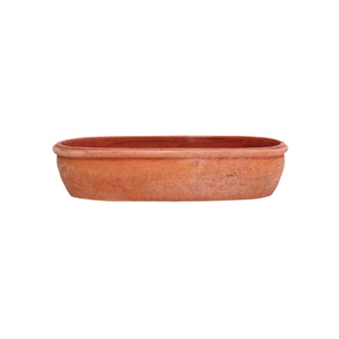 Ovale Liscio in Terracotta