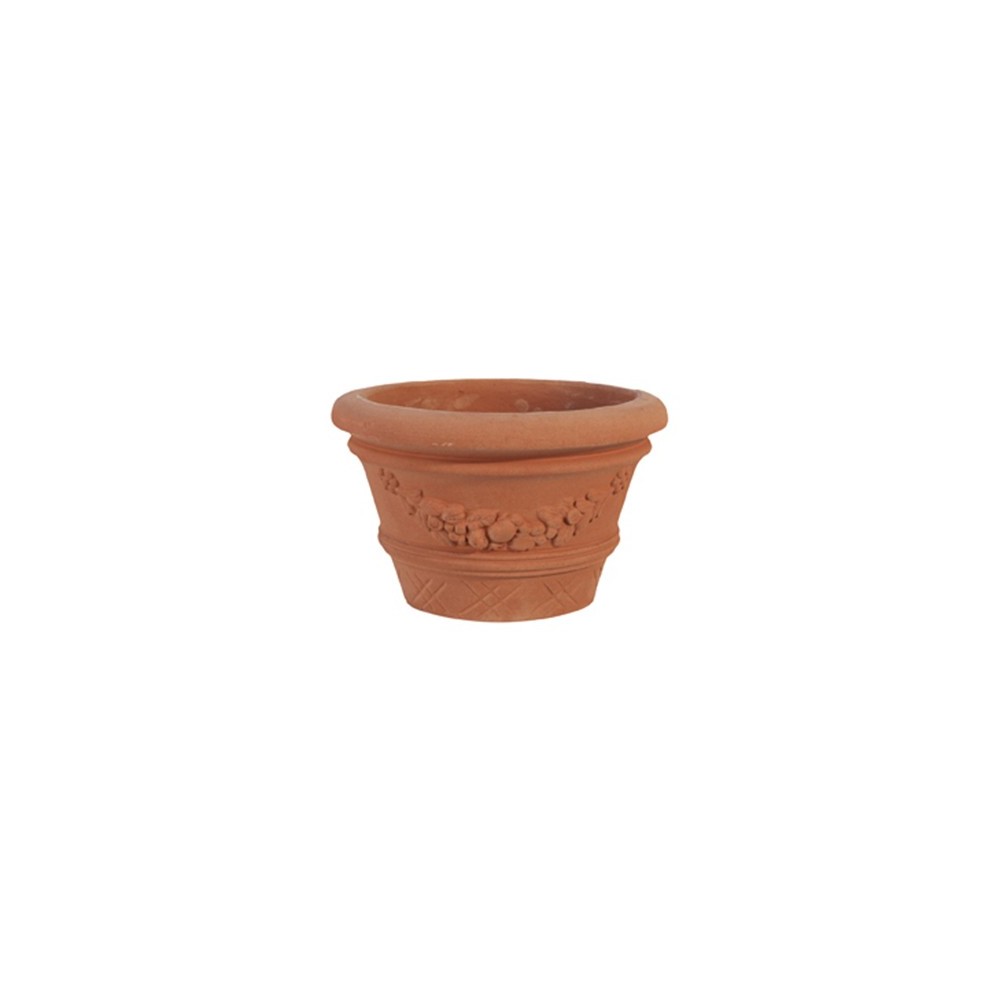 Concave Mignon Festooned in Terracotta