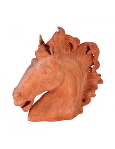 Testa di Cavallo in Terracotta