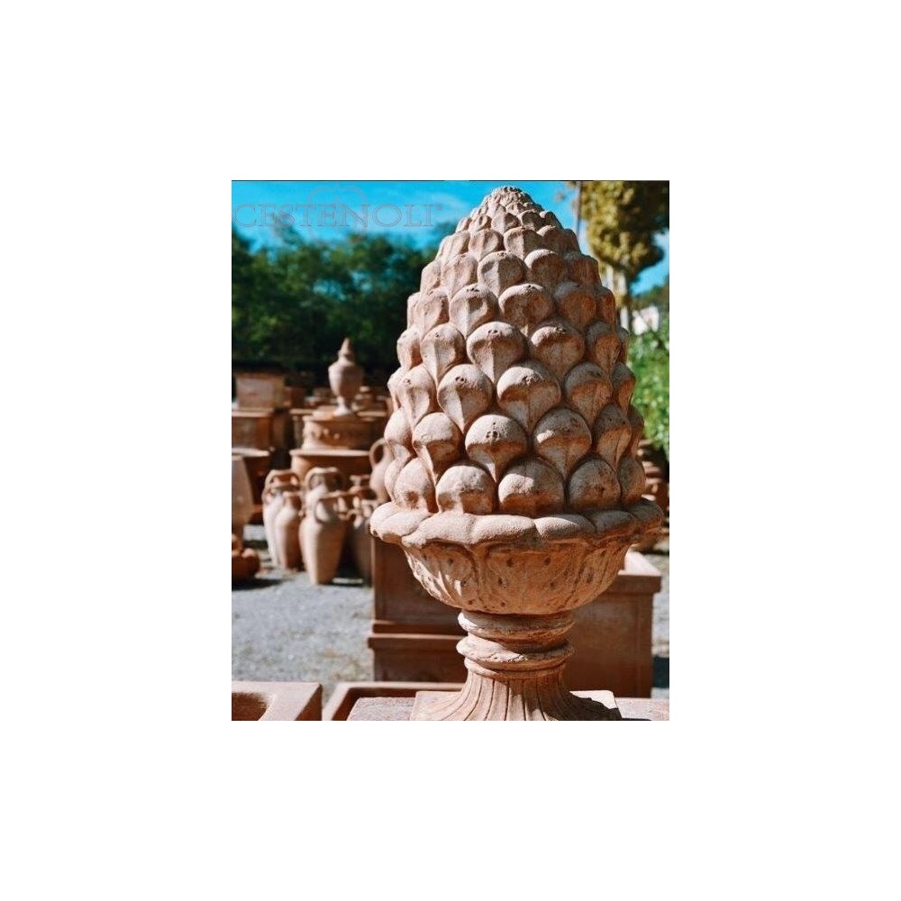 Pigna in terracotta