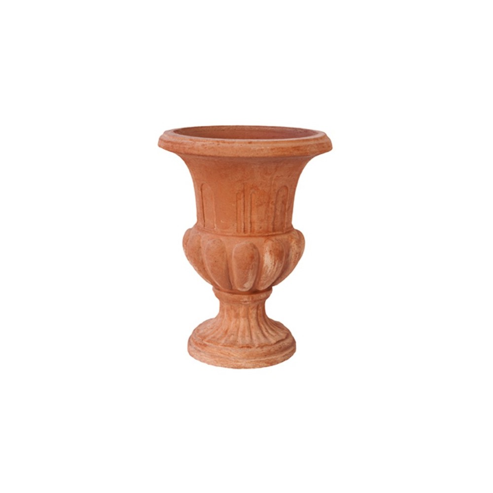 Terracotta Chalice Vase
