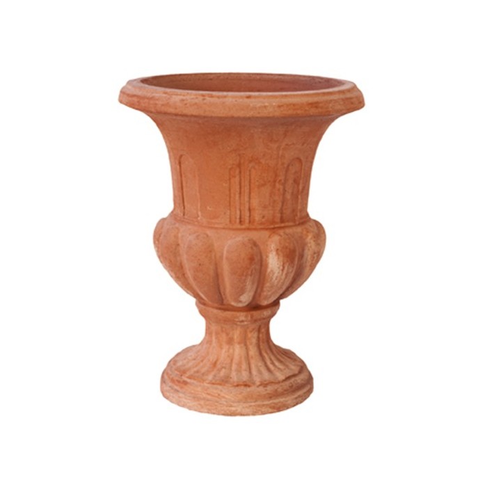 Terracotta Chalice Vase