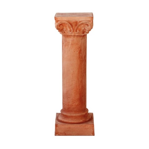 Colonna con Capitello in Terracotta