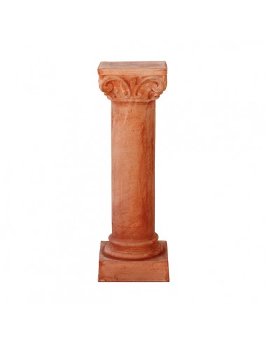 Colonna con Capitello in Terracotta
