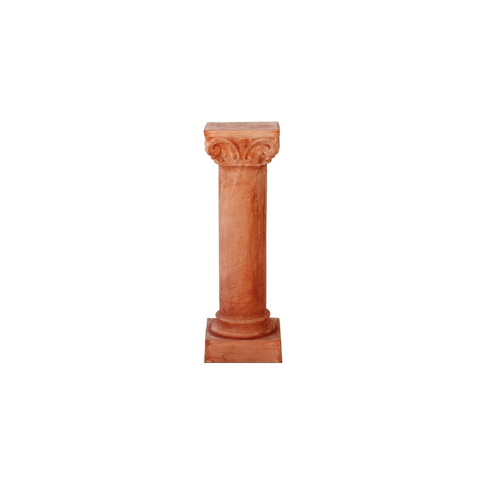 Colonna con Capitello in Terracotta