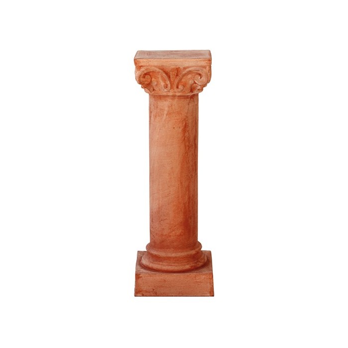 Colonna con Capitello in Terracotta