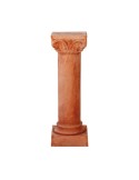 Colonna con Capitello in Terracotta