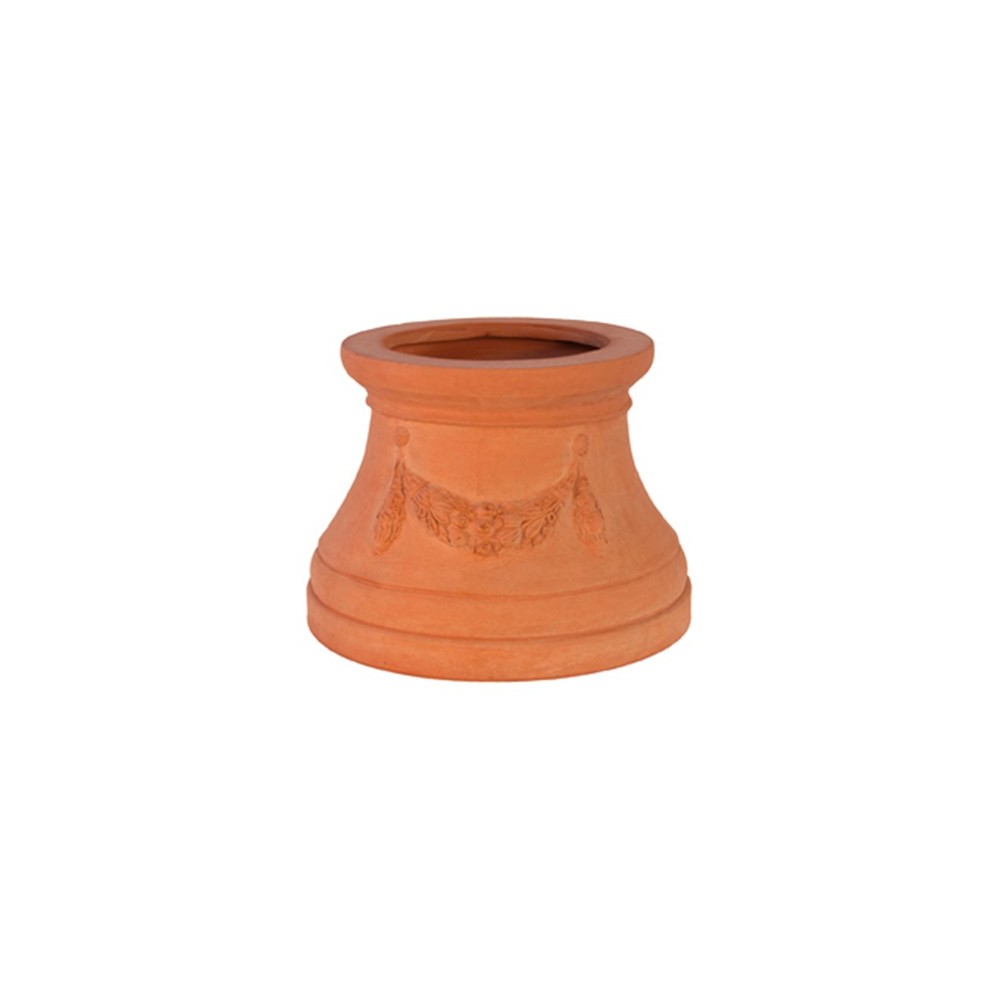 Base Decorata in Terracotta