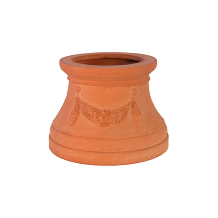 Base Decorata in Terracotta