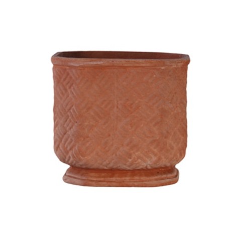 Vaso con Intreccio in Terracotta