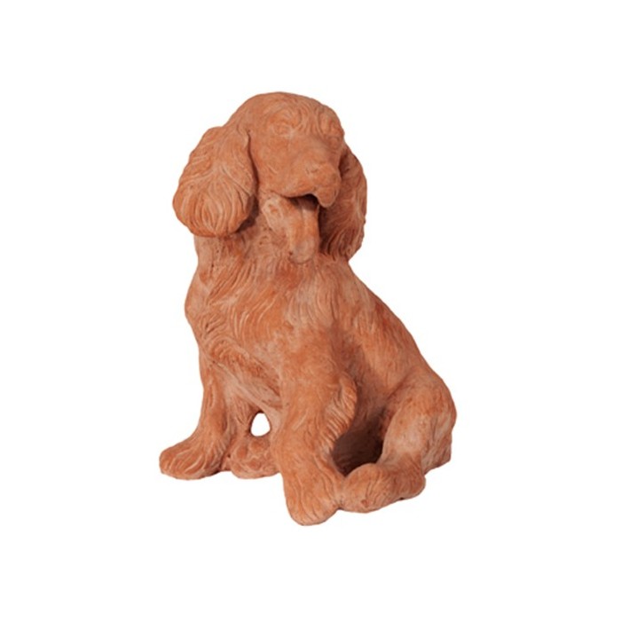 Cane Cocker in Terracotta