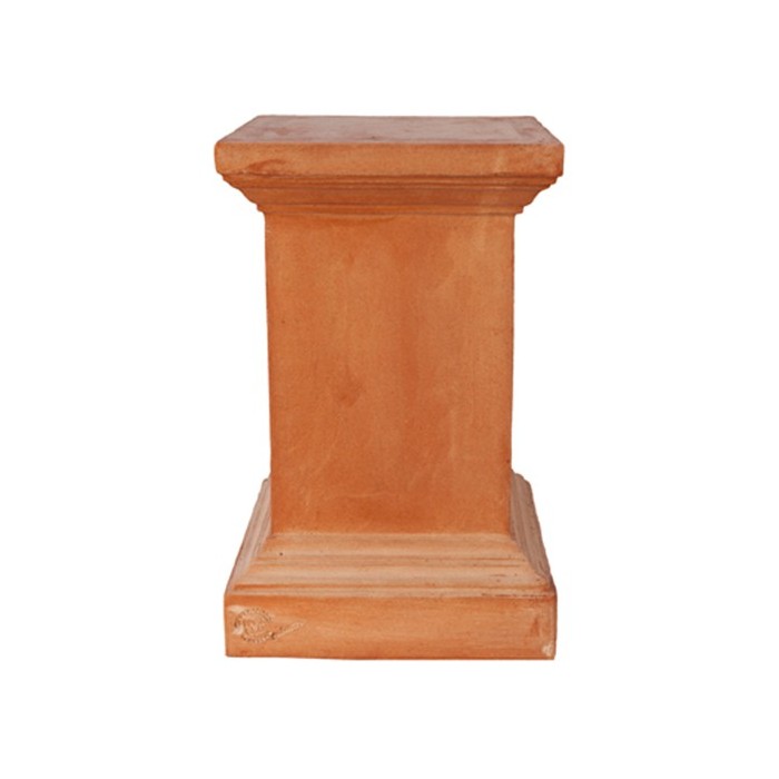 Low Square Terracotta Column