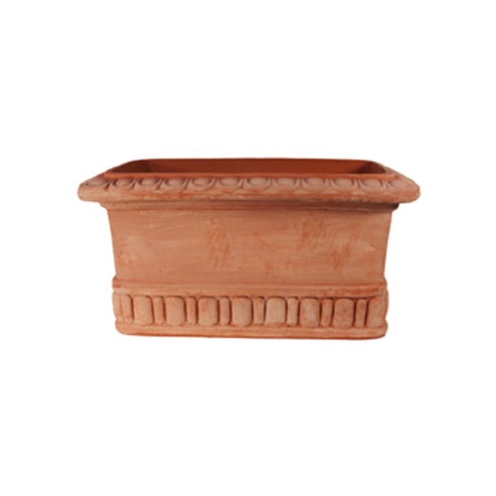 Cassetta Baccellata in Terracotta d'Impruneta