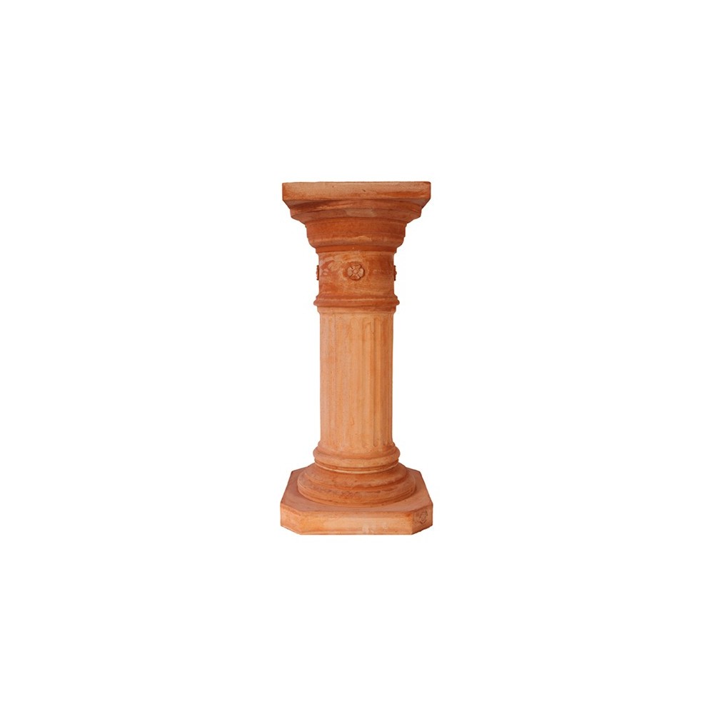 Column with Terracotta Rosetta