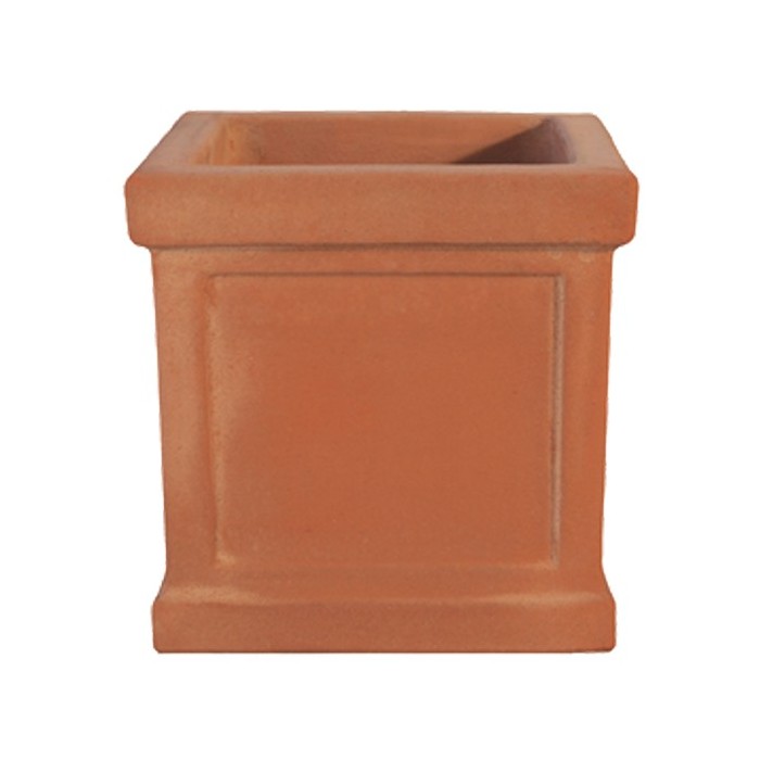 Smooth Impruneta Terracotta Cube