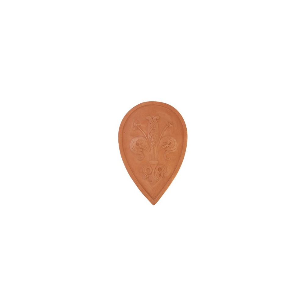 Droplet Crest Florentine Lily in Terracotta