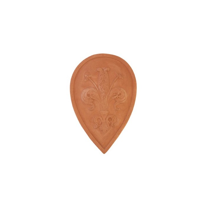 Droplet Crest Florentine Lily in Terracotta