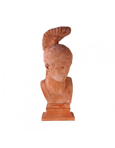 Busto del Guerriero in Terracotta