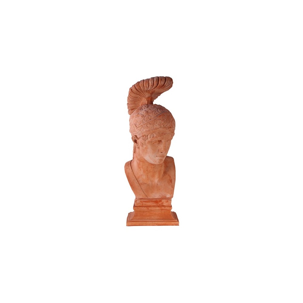 Busto del Guerriero in Terracotta
