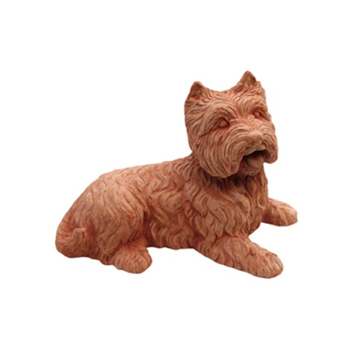 Cane Fox Terrier in Terracotta
