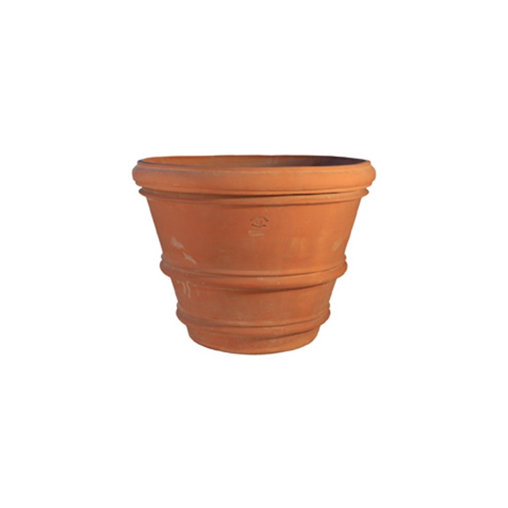 Smooth Impruneta Terracotta Vase