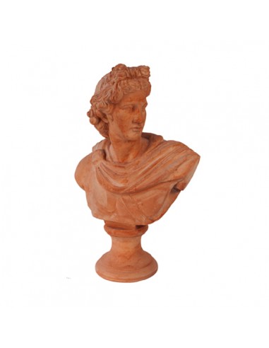 Busto Dioniso in Terracotta