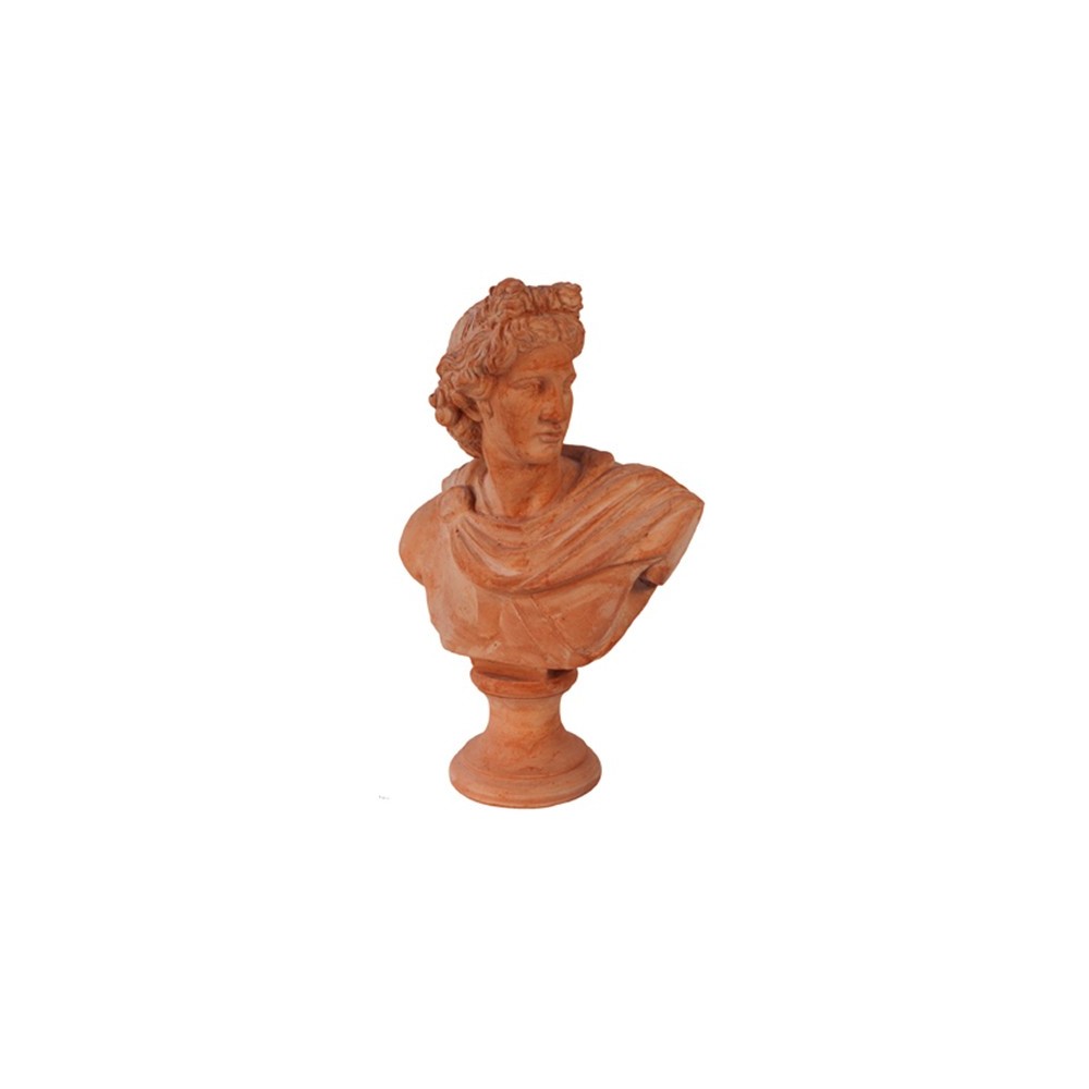 Busto Dioniso in Terracotta