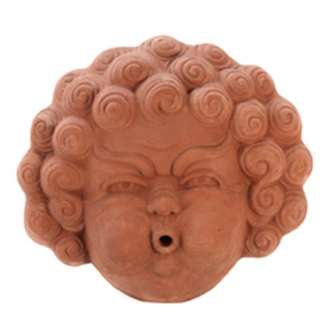 Maschera di Eolo in Terracotta
