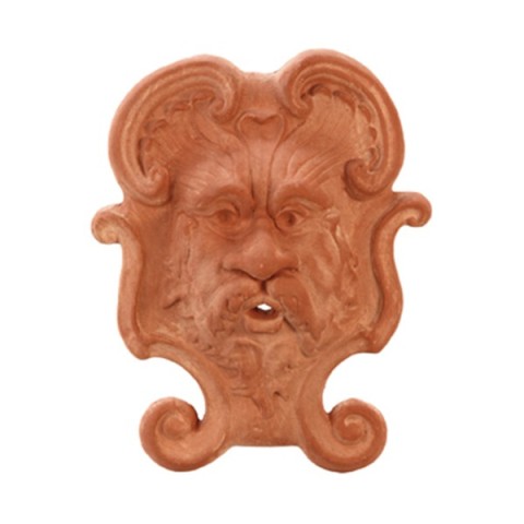 Maschera in Terracotta