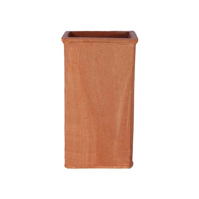 Rectangular Smooth Terracotta Umbrella Stand