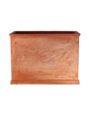 Smooth High Box in Impruneta Terracotta