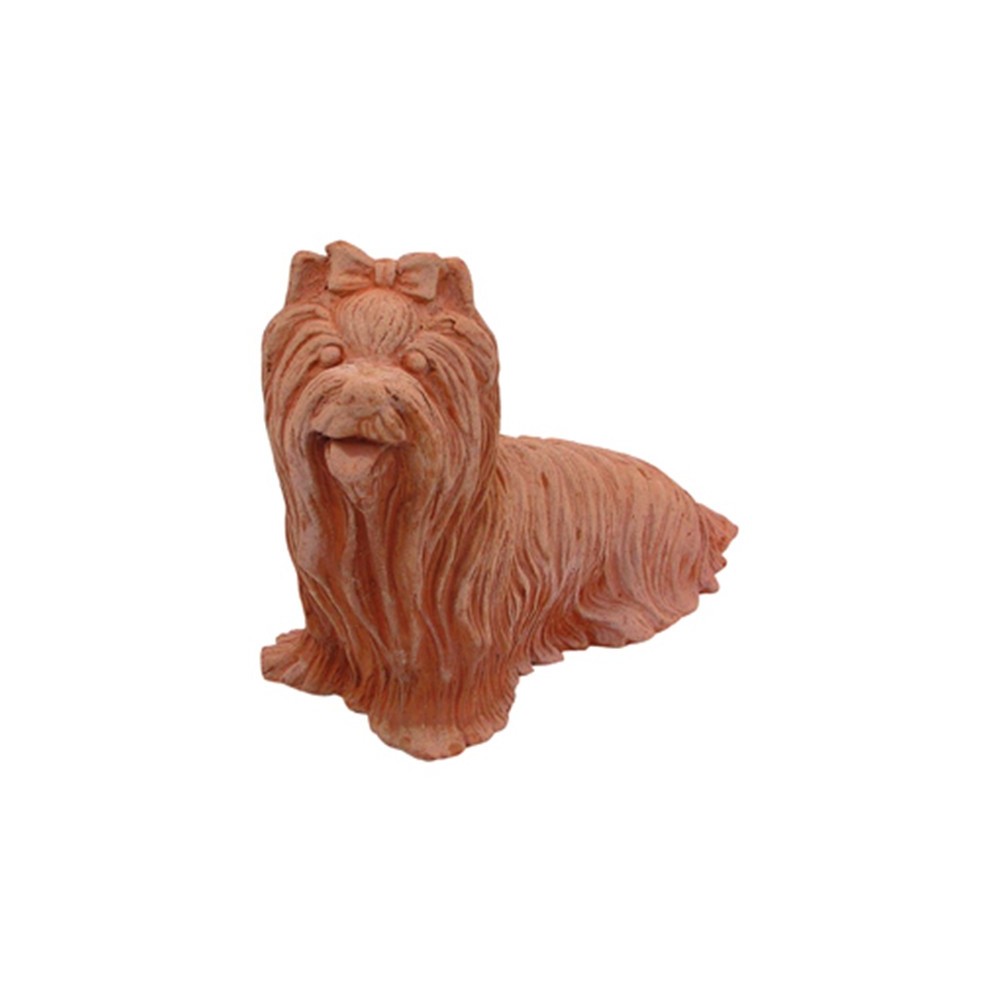Yorkshire Terrier in Terracotta