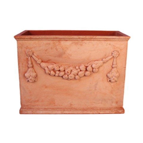 Cassetta Festonata in Terracotta d'Impruneta