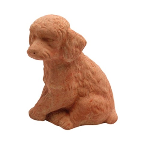 Cane Barboncino in Terracotta