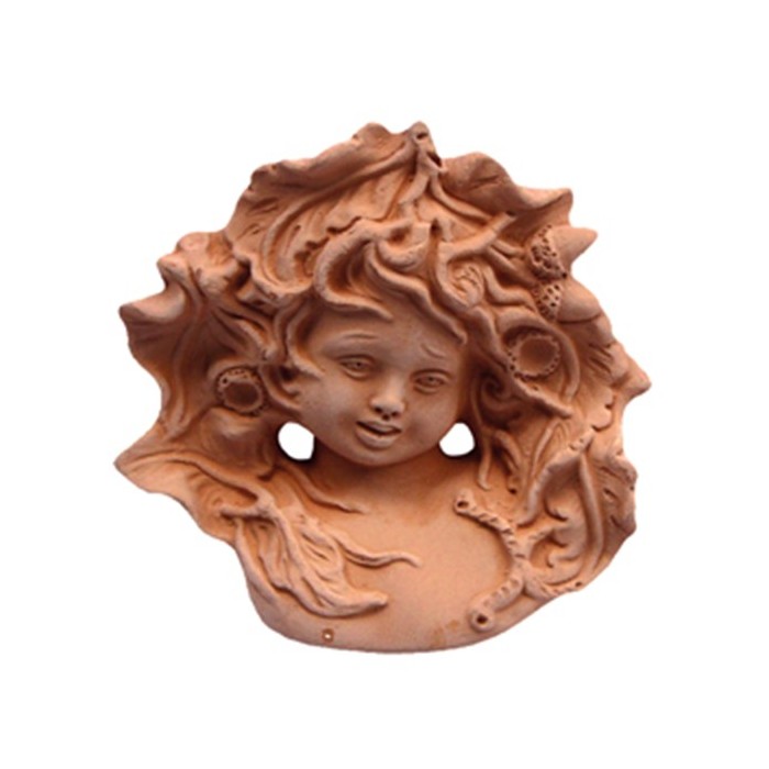 Maschera Inverno in Terracotta